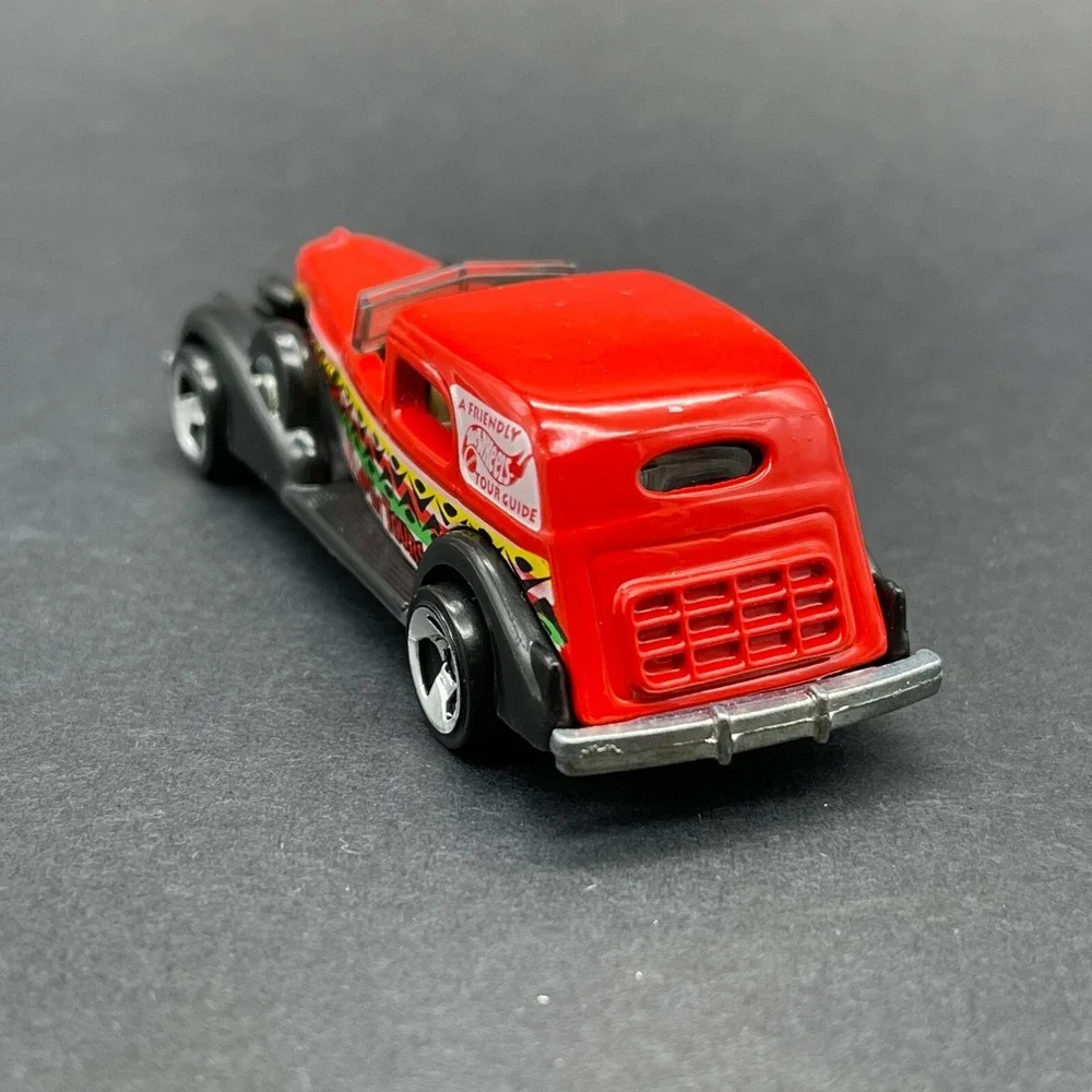 Hot Wheels 1935 '35 Classic Caddy Cadillac Car Red Diecast 1/64 Tropicool #695